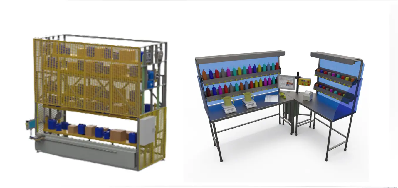 Automated Dye Storage Systems (RS)
